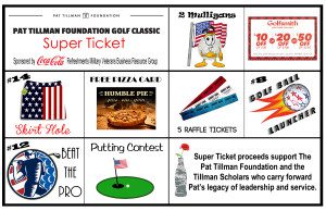 Charity Golf Event Super Ticket